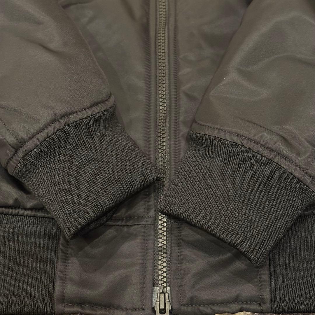 UNIQLO ジフサンダーコラボプラスJハイブリットダウンMA-1ブラック S