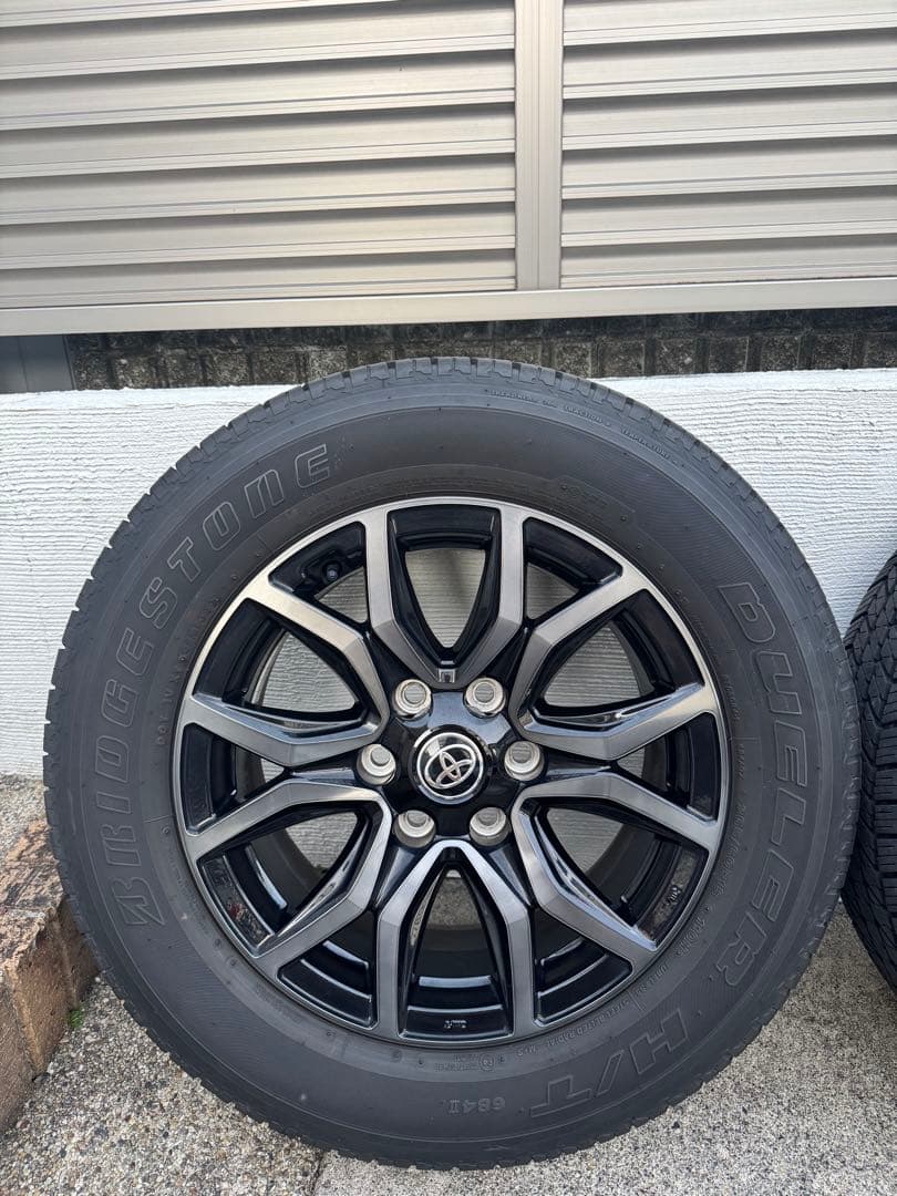 引取り希望　愛知)ハイラックス　GR純正ブリヂストン 18インチ ホイールセット