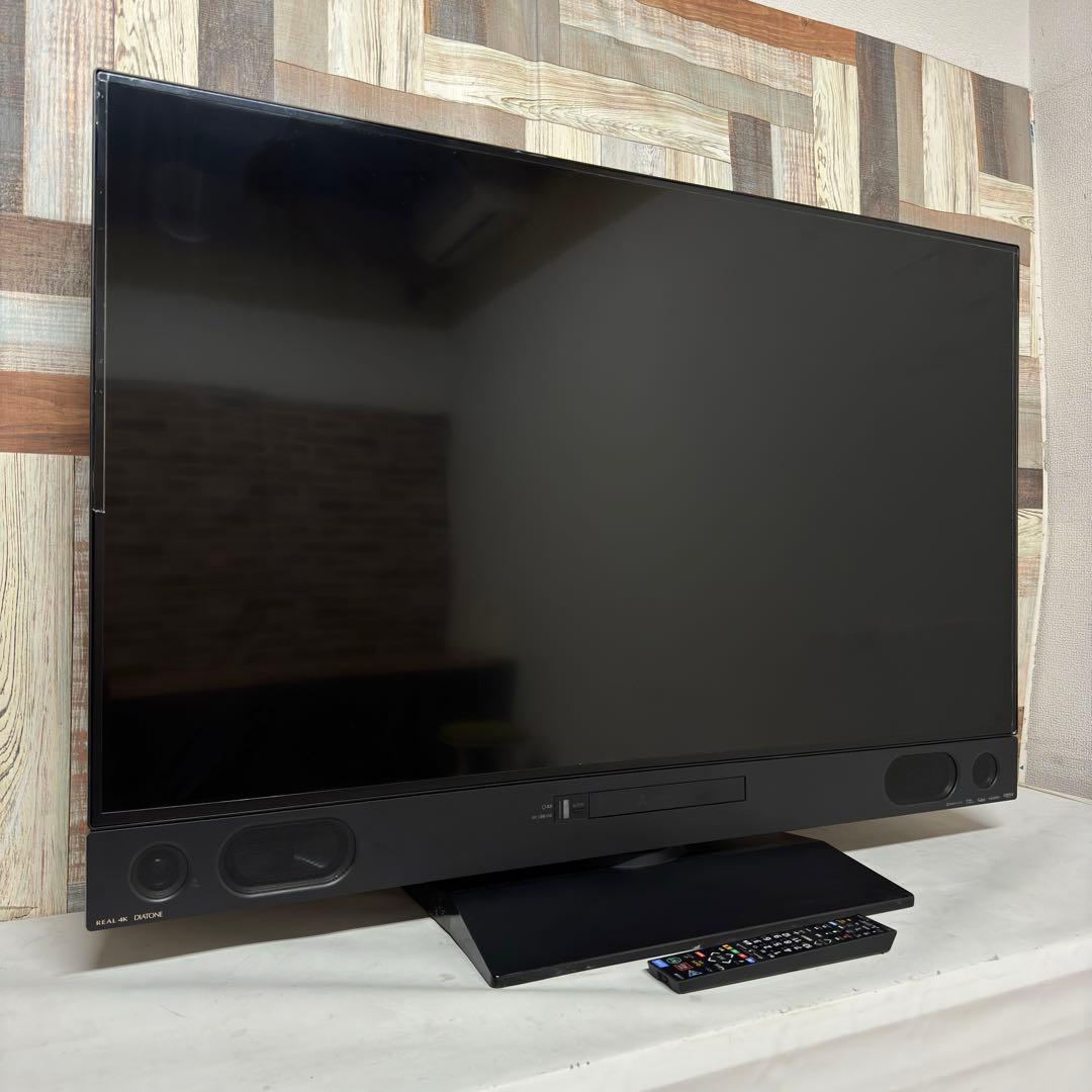 即日受渡❣️全国送料込三菱50型4Kブルーレイ&HDD2番組同時録画ユーチューブ可