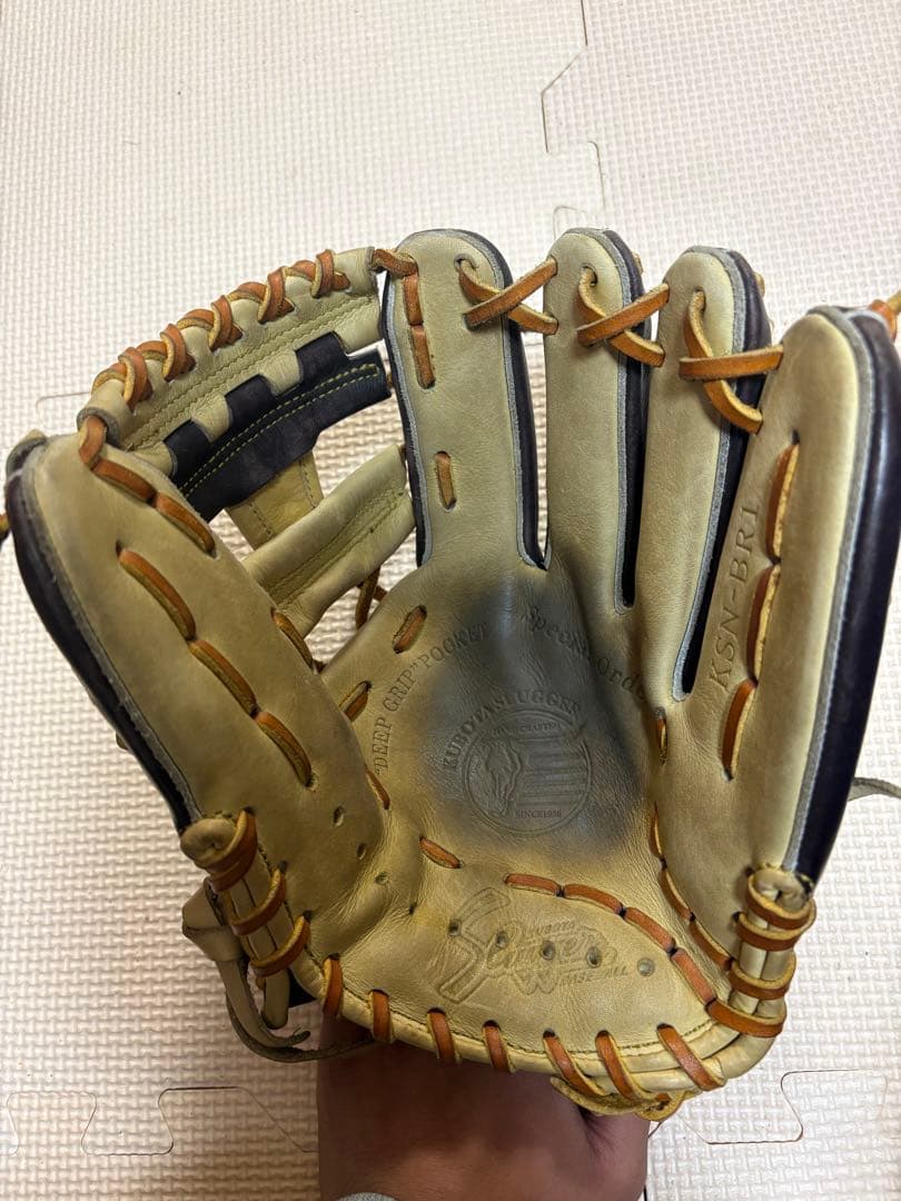 久保田スラッガー 軟式 大人 一般 内野手用 グローブ 右投げRB1