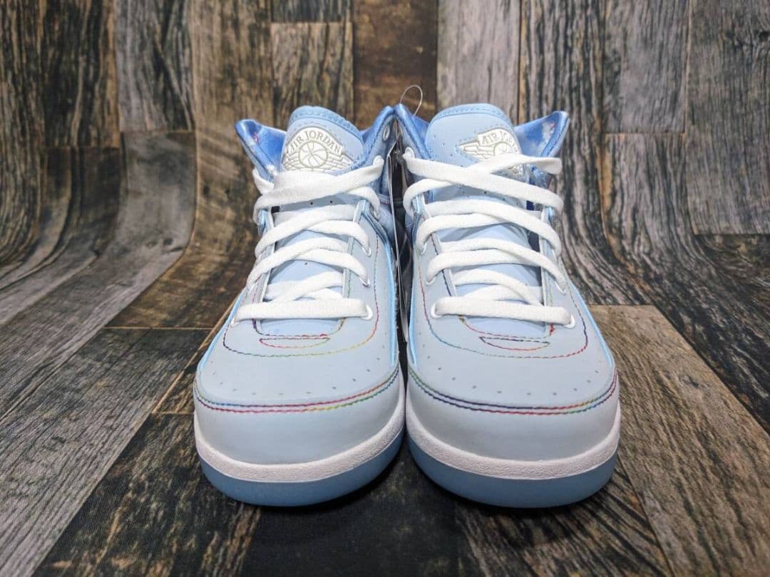 19cm ナイキ ジョーダン 2 レトロ PS Jバルヴィン 青/スカイブルー
