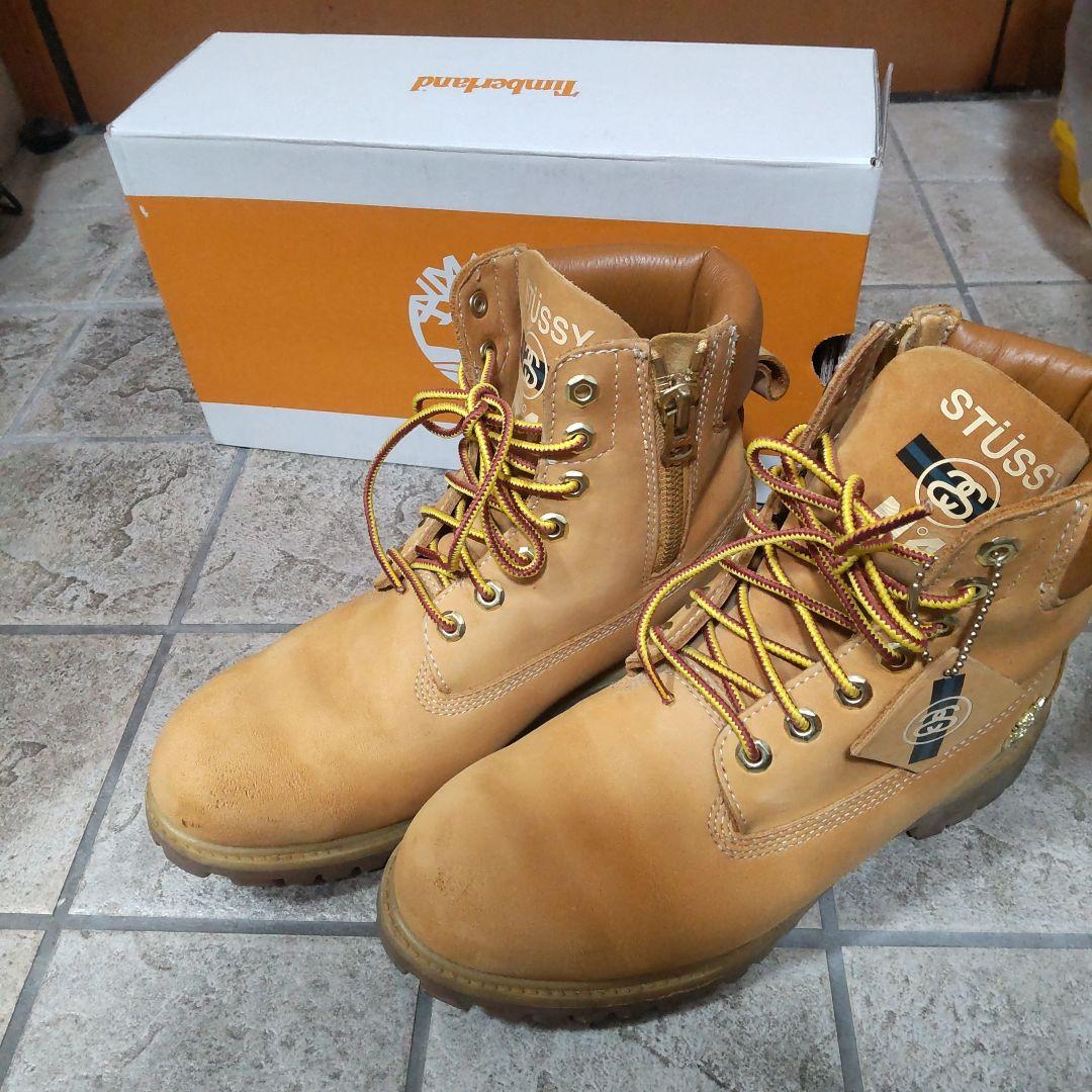 【流通少なめ】STUSSY x Timberland プレミアムブーツ