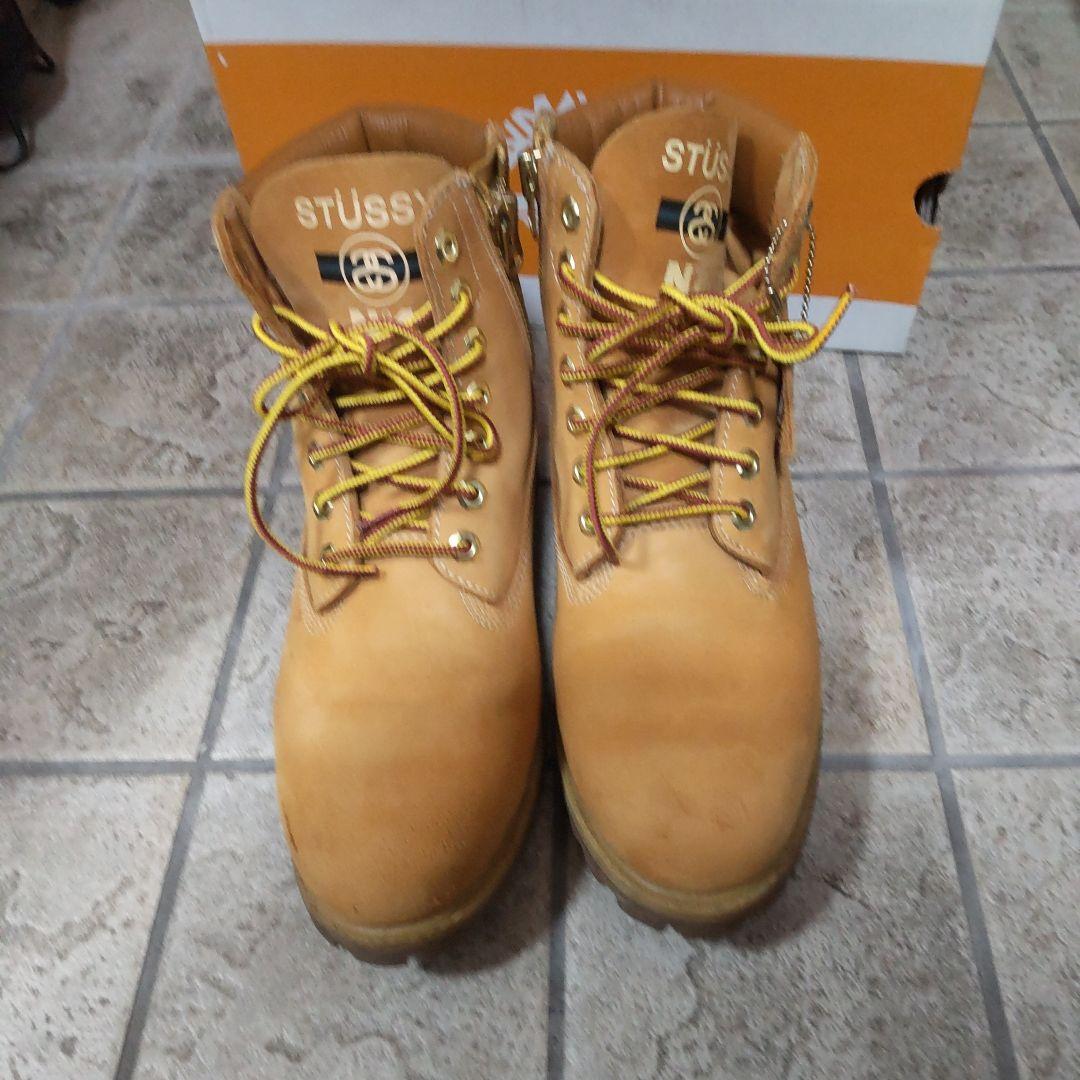 【流通少なめ】STUSSY x Timberland プレミアムブーツ