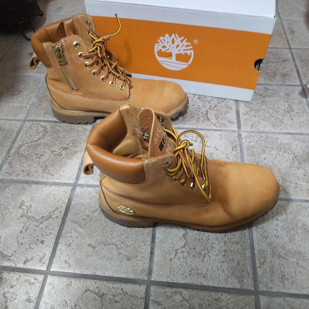 【流通少なめ】STUSSY x Timberland プレミアムブーツ