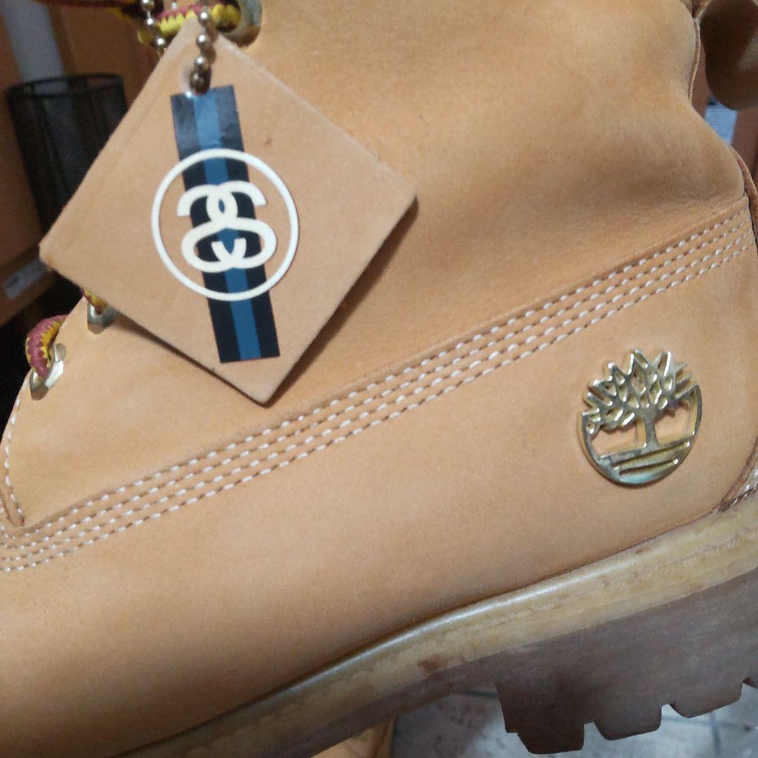 【流通少なめ】STUSSY x Timberland プレミアムブーツ