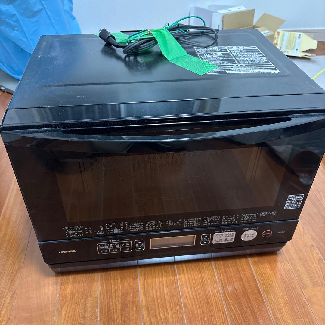 TOSHIBA ER-RD7 石窯オーブン　オーブンレンジ ブラック