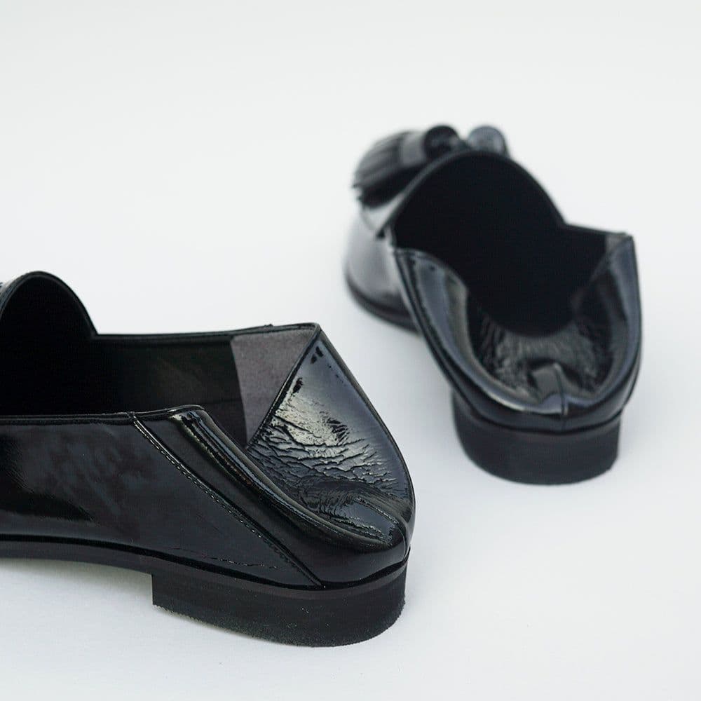 HIDEYA HOUSE Babouche エナメル Dance 23cm