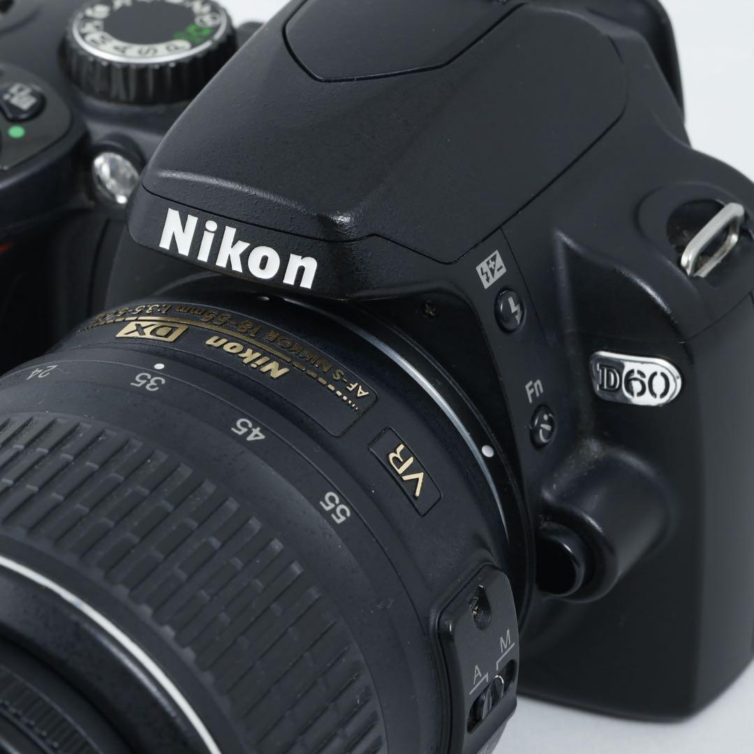 202★ 初心者 デジタル一眼レフ ★NIKON ニコン★D60 ★スマホ転送