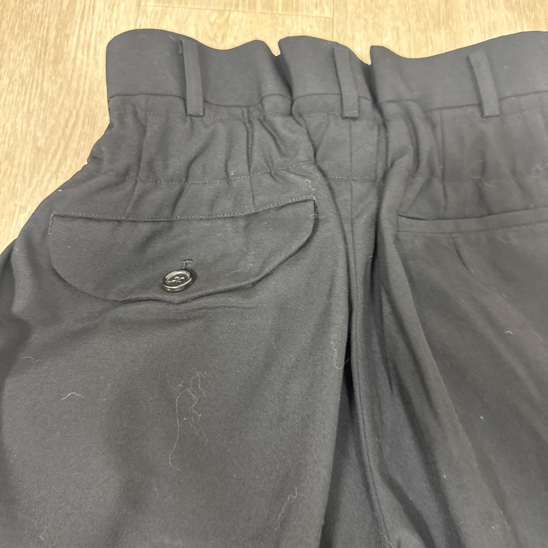 コムデギャルソン　ガウチョ　パンツ　黒　XS