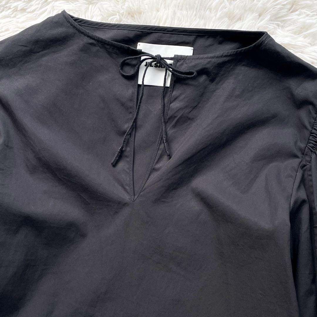 ジルサンダー 20SS パフスリーブ ブラウス チュニック プルオーバー 七分袖