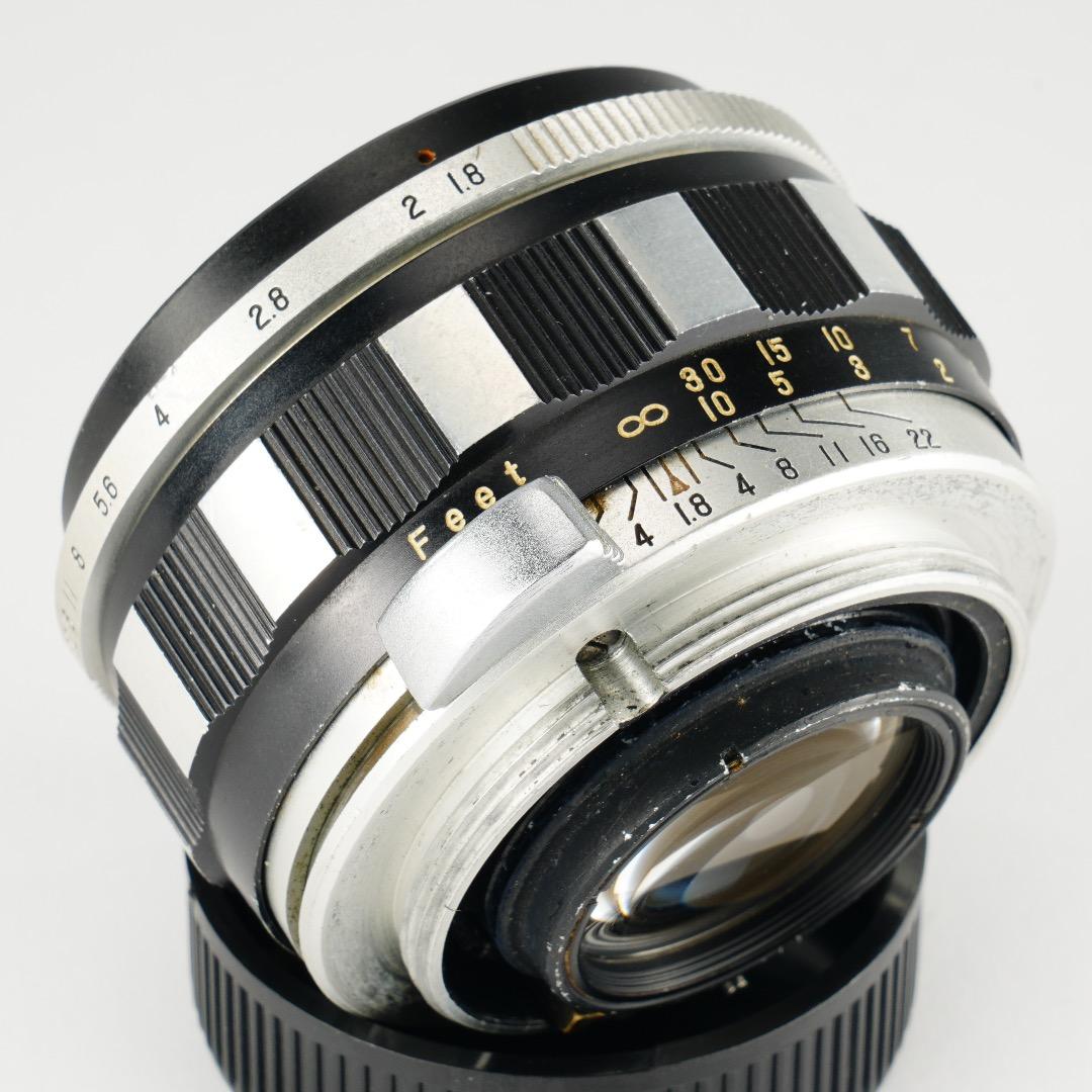 希少 pentax Auto Takumar 55mm f1.8 ゼブラ 989