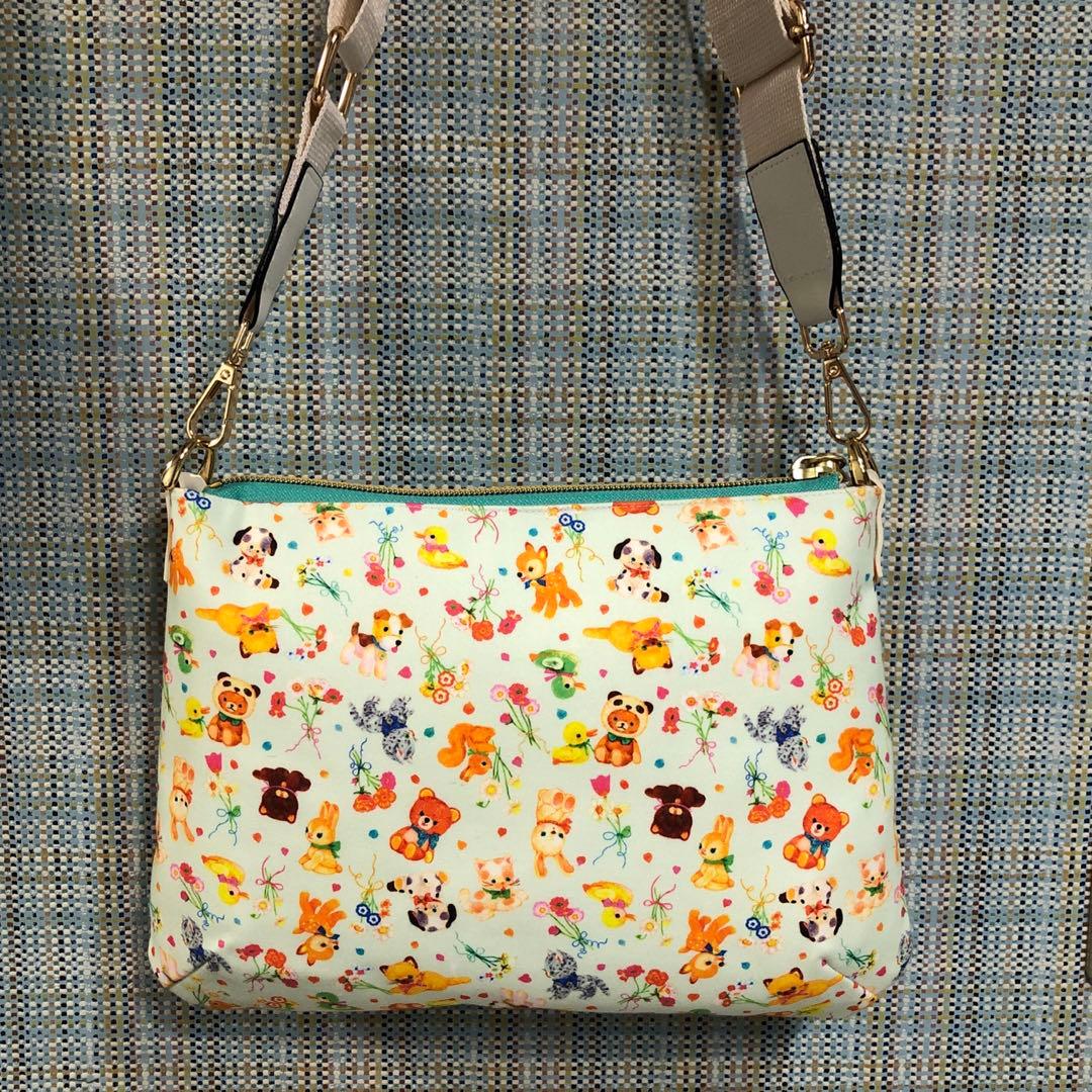 1909.ハンドメイド　20cmファスナーポーチ　フランシュリッペ