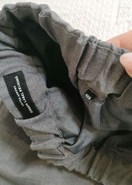 フォーマルスーツセット グレー マインクラフト 120 ローファー 入学式