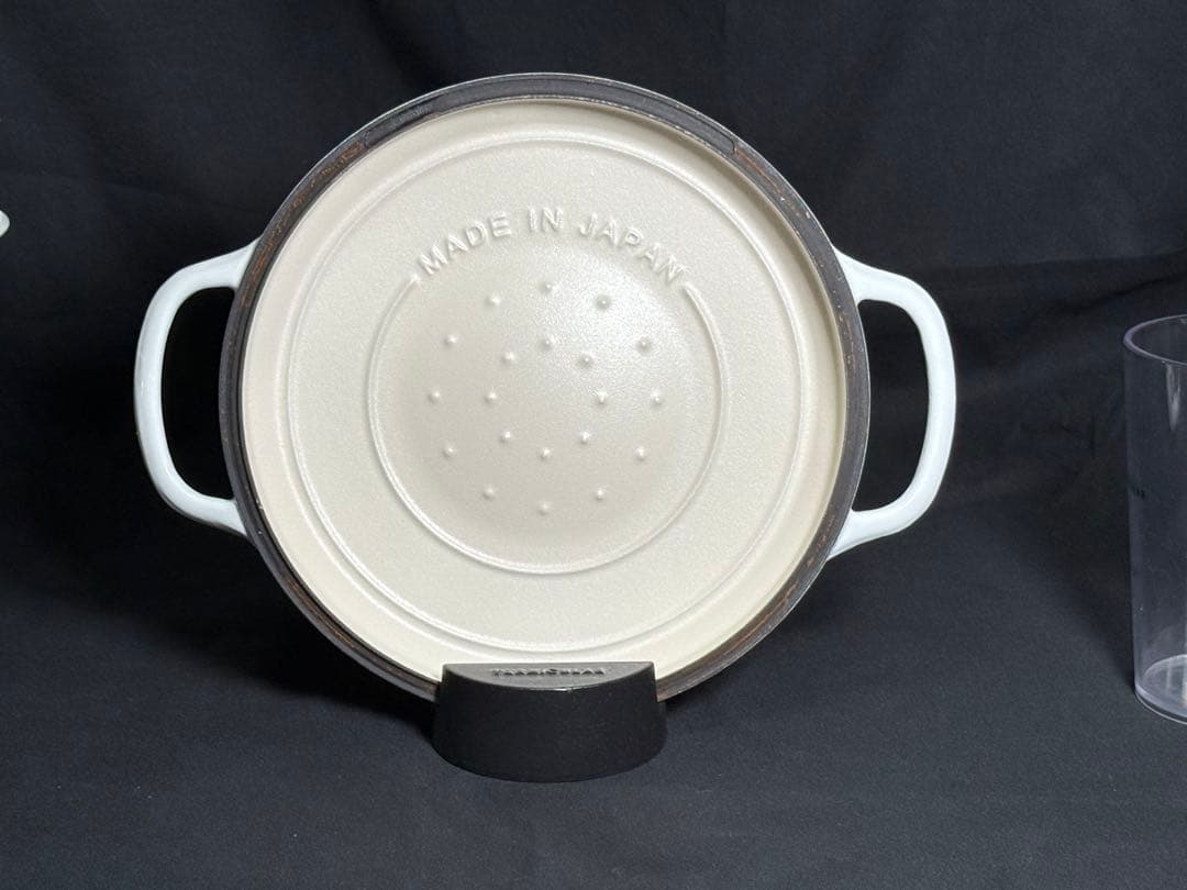 【美品・即発送】VERMICULAR RICEPOT 5合　シーソルトホワイト