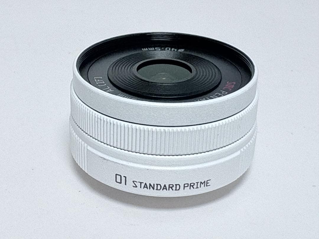 ホワイト ペンタックス Q用 8.5 1.9 01 STANDARD PRIME