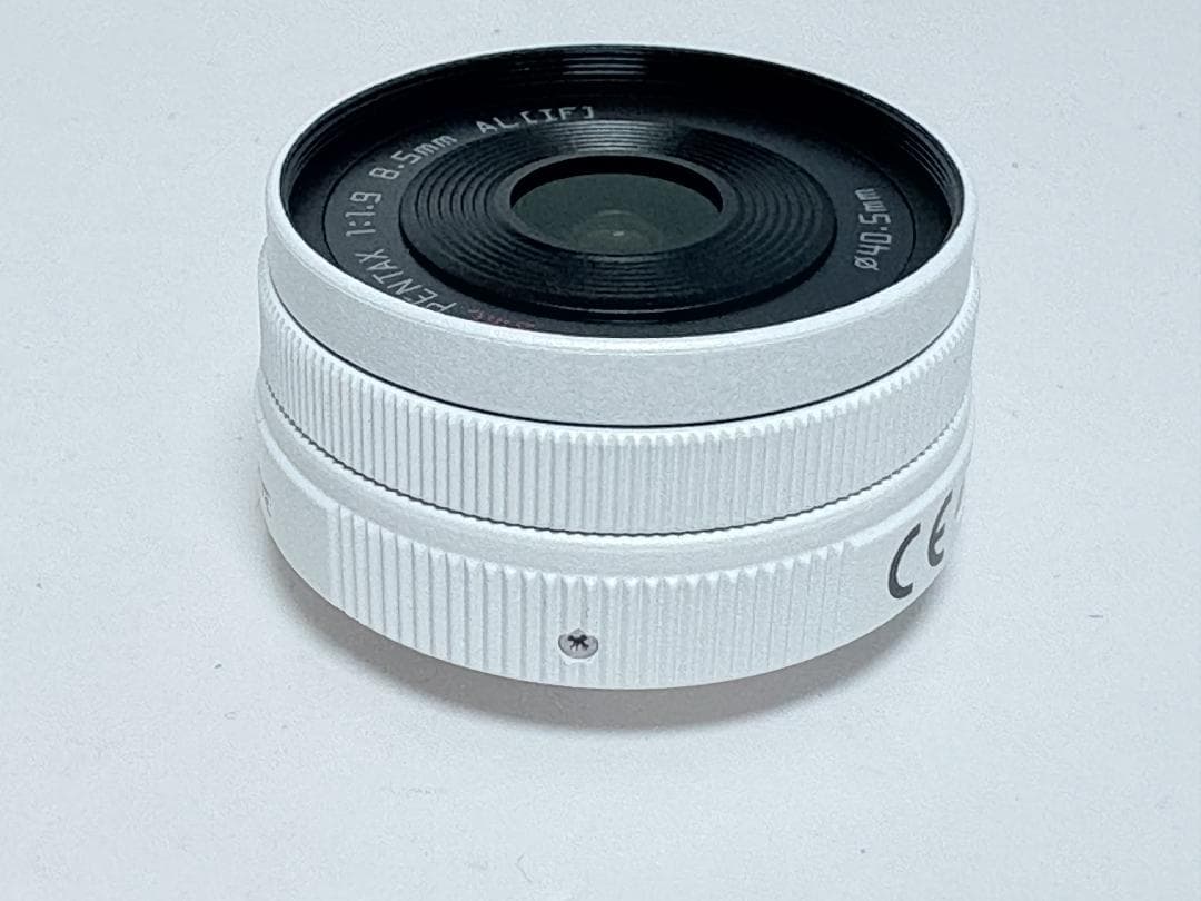 ホワイト ペンタックス Q用 8.5 1.9 01 STANDARD PRIME