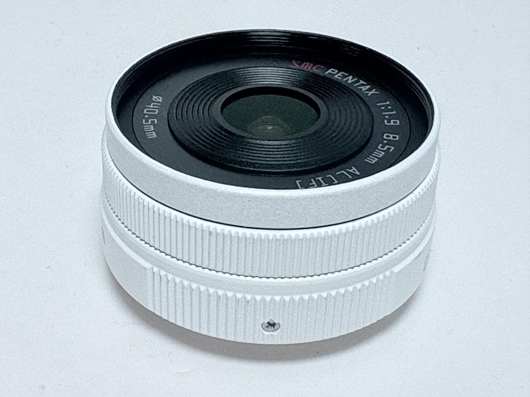 ホワイト ペンタックス Q用 8.5 1.9 01 STANDARD PRIME