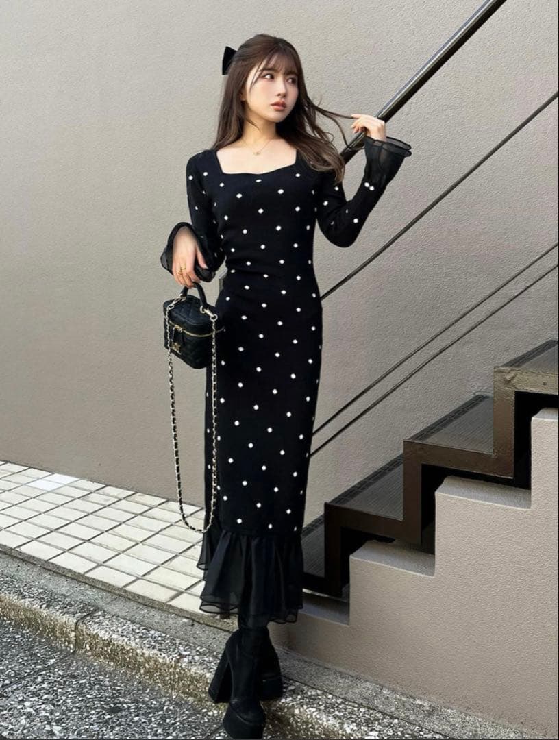 ダーリッチ シアードッキングマーメイドワンピース