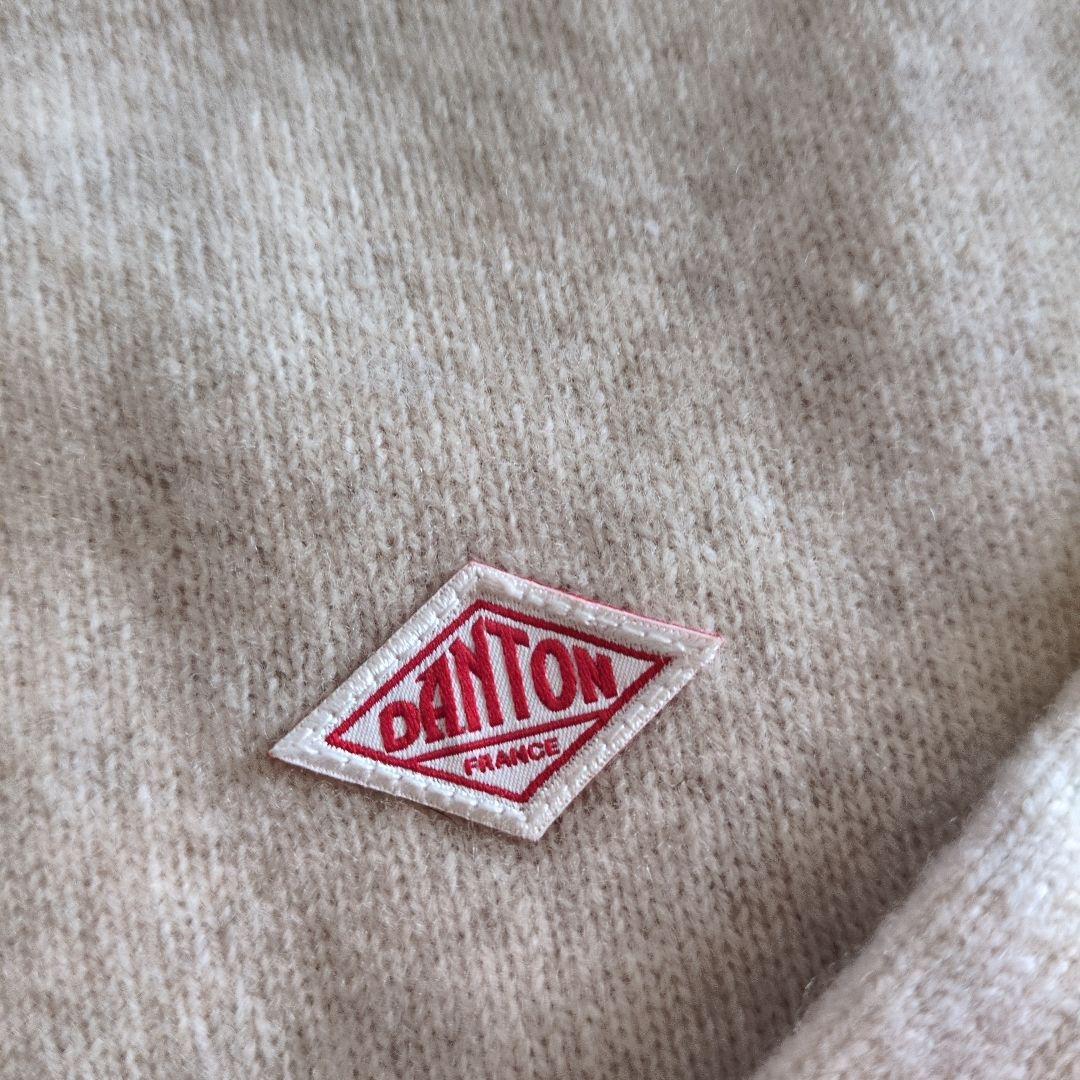 ＊美品＊DANTON ベージュ クルーネックセーター
