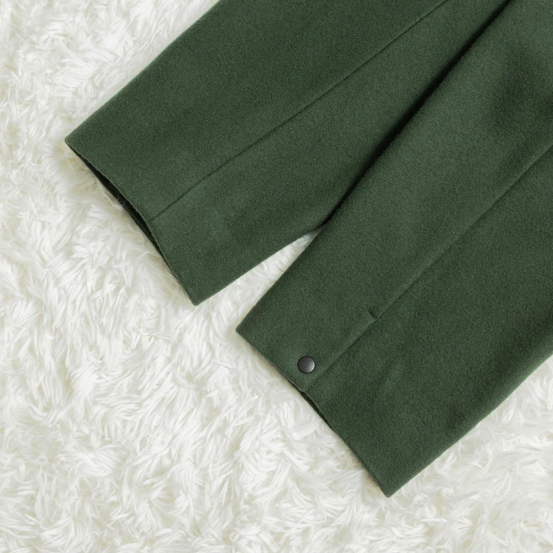 未使用 yuni 24AW ウールスーパー100 ミドルレングス ステンコート