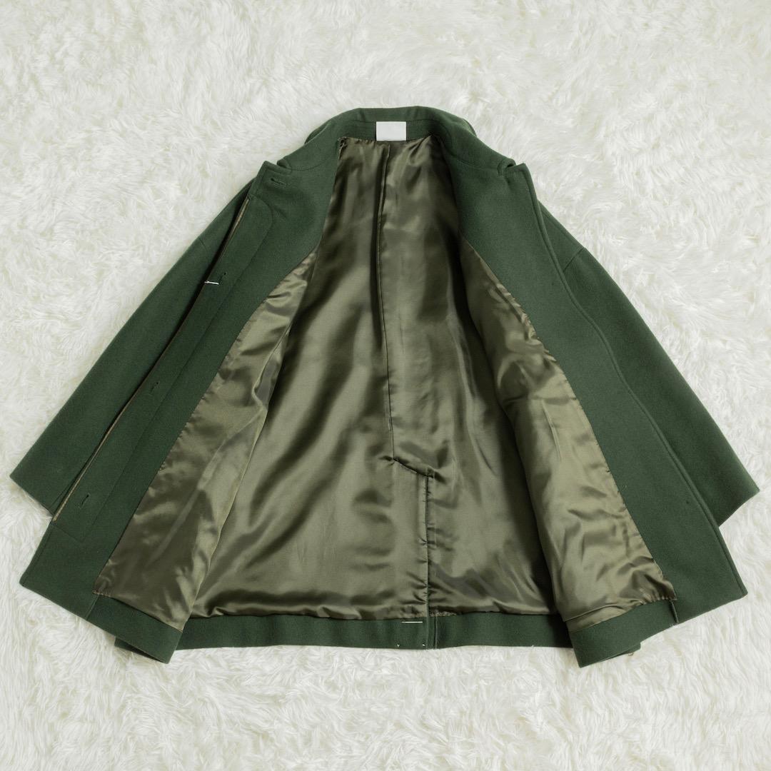 未使用 yuni 24AW ウールスーパー100 ミドルレングス ステンコート