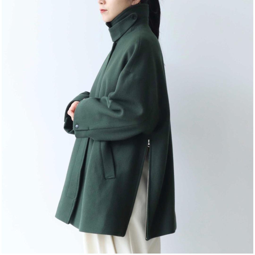 未使用 yuni 24AW ウールスーパー100 ミドルレングス ステンコート