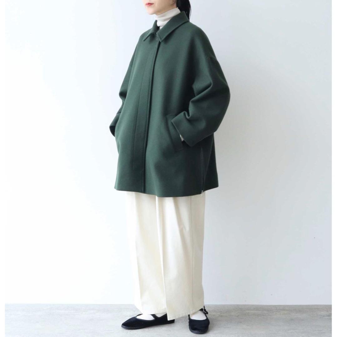 未使用 yuni 24AW ウールスーパー100 ミドルレングス ステンコート