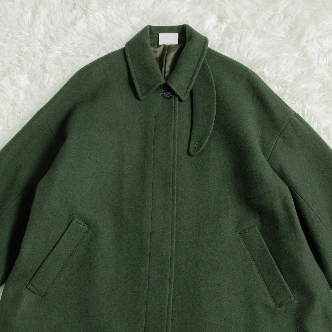 未使用 yuni 24AW ウールスーパー100 ミドルレングス ステンコート