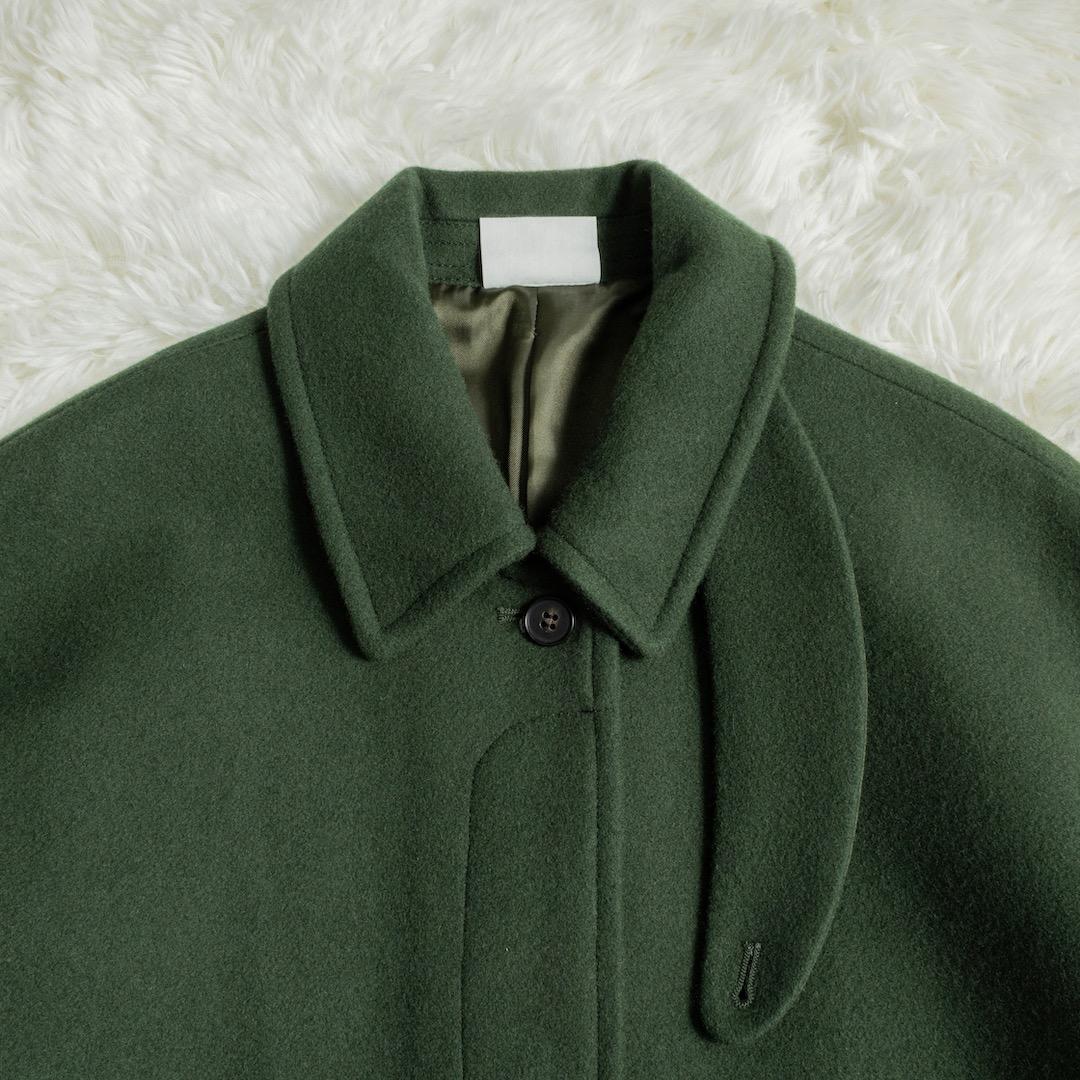 未使用 yuni 24AW ウールスーパー100 ミドルレングス ステンコート