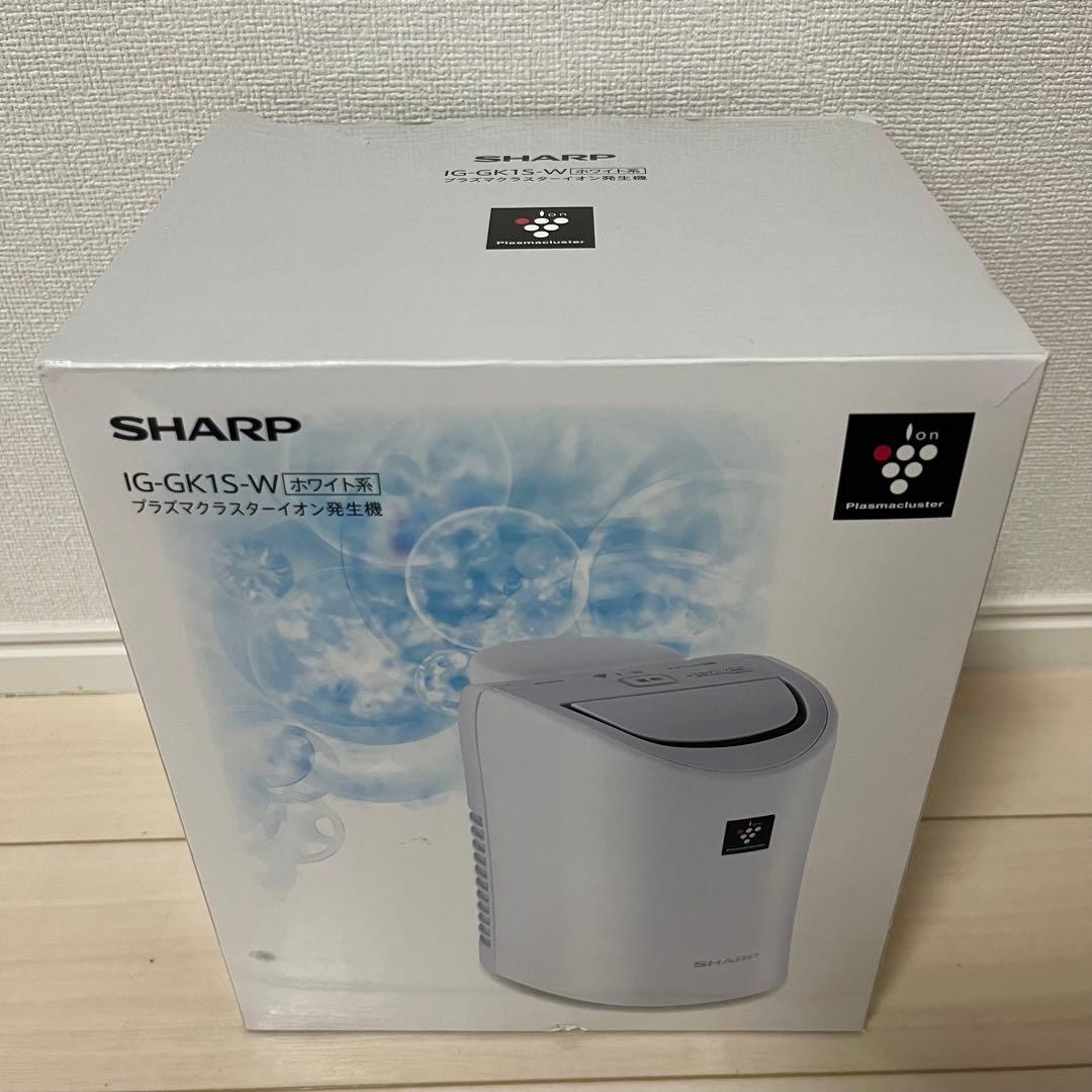 SHARPプラズマクラスター　IG-GK1S-W ホワイト系