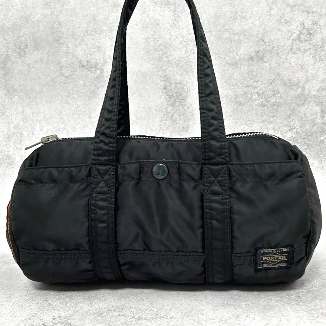 美品 ポーター タンカー ダッフルバッグ ブラック ボストンバッグ メンズ
