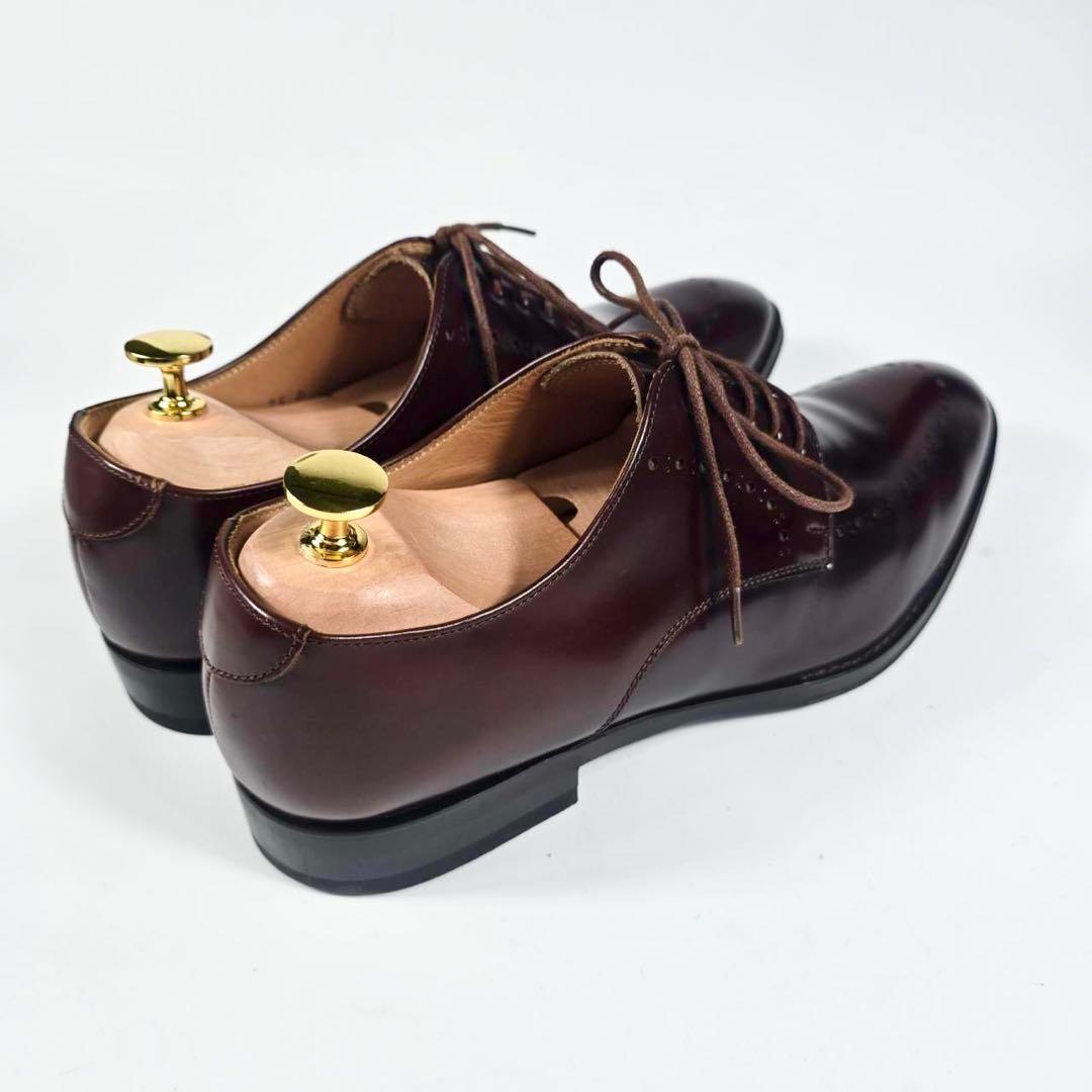 美品REGAL リーガル〈812R〉革靴（25）ビジネスシューズ　メダリオン　茶