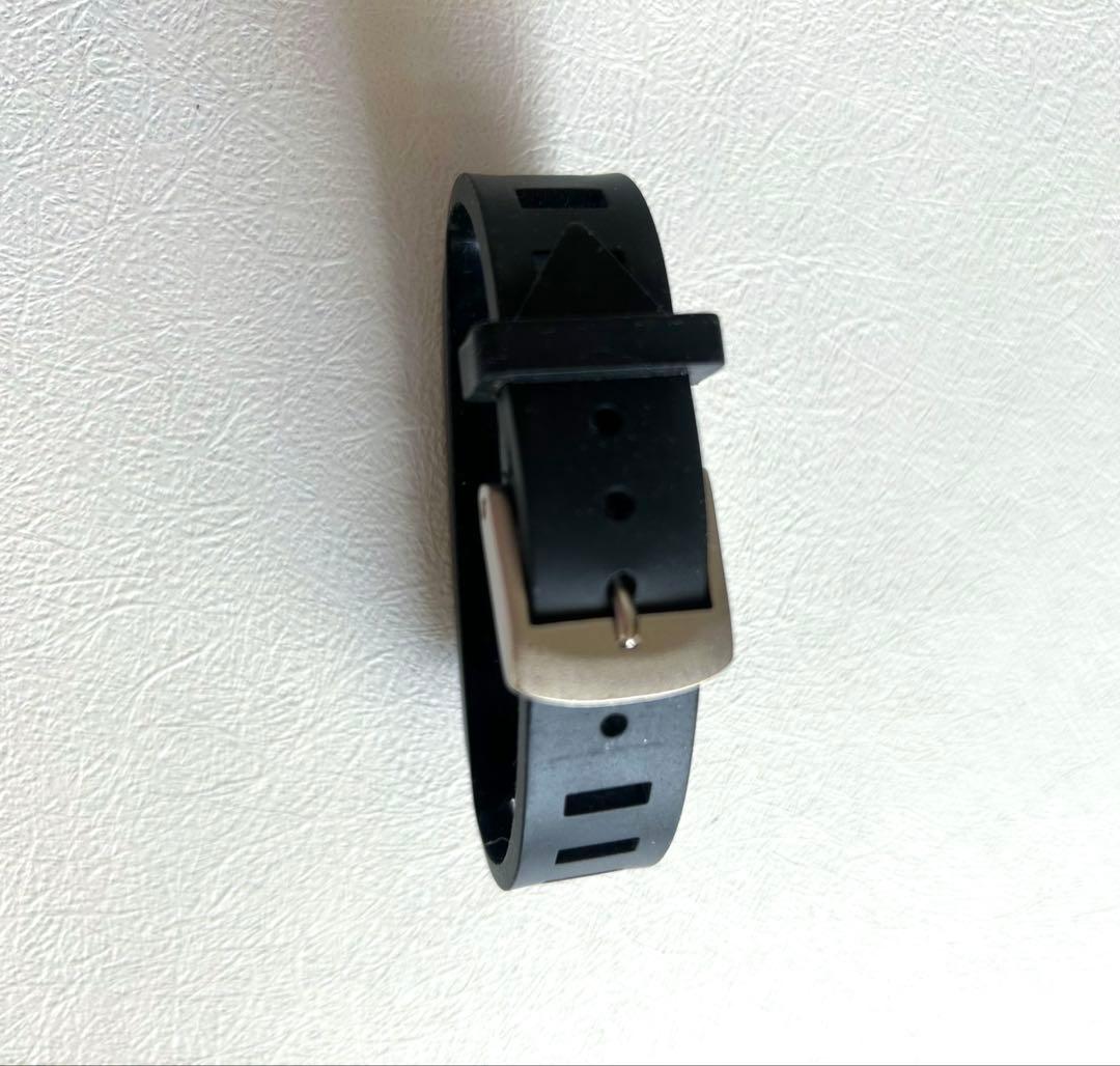 CHANEL シャネル ラバーバングル99年製 ヴィンテージ　ブラック