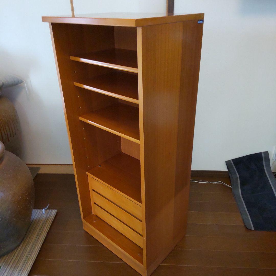 カリモク　キャビネット　ラック　本棚