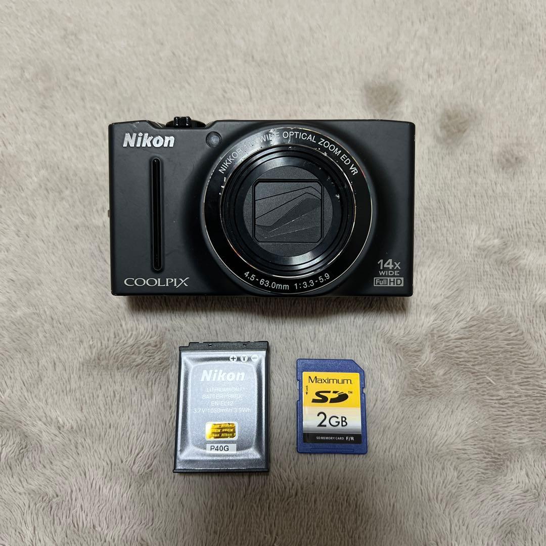 【ジャンク品】Nikon S8200 コンパクトデジタルカメラ