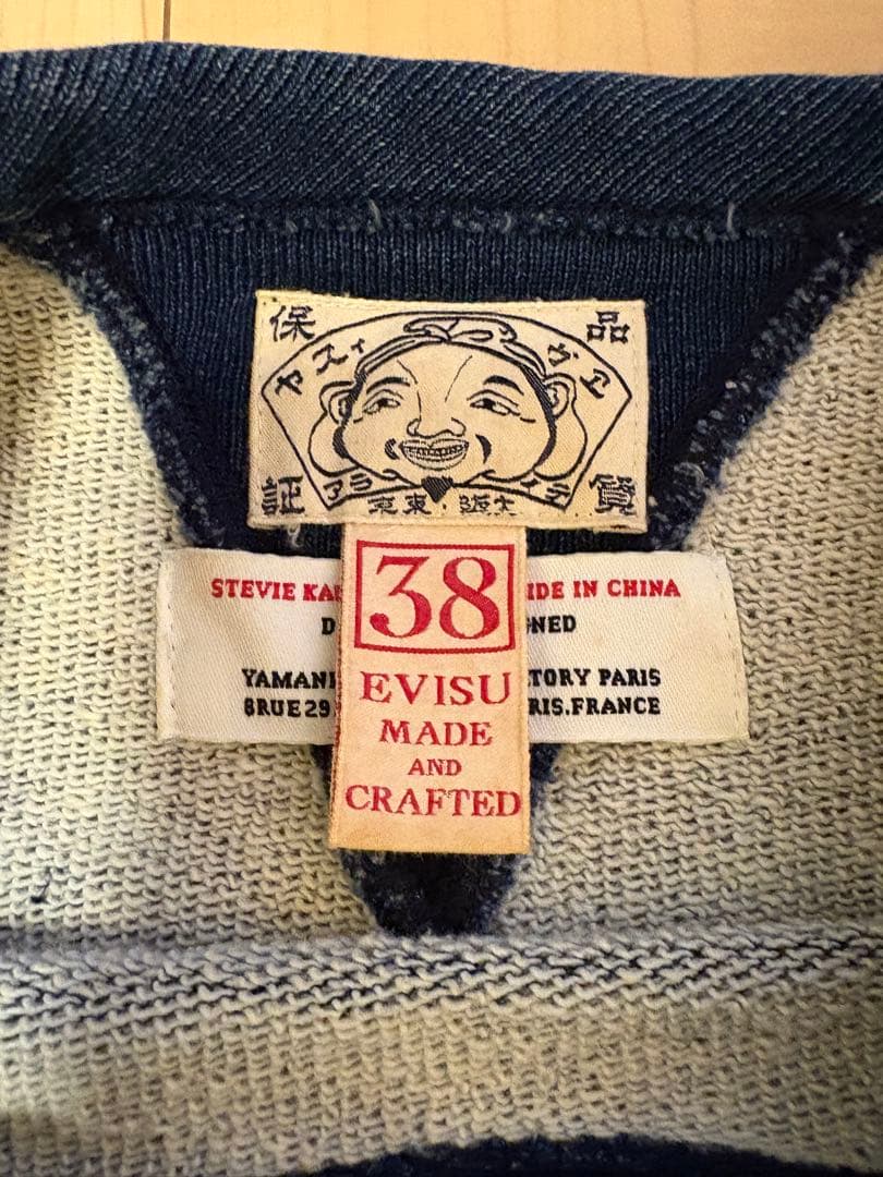 evisu スウェット 38 Ｍ　エヴィス 桃太郎 児島