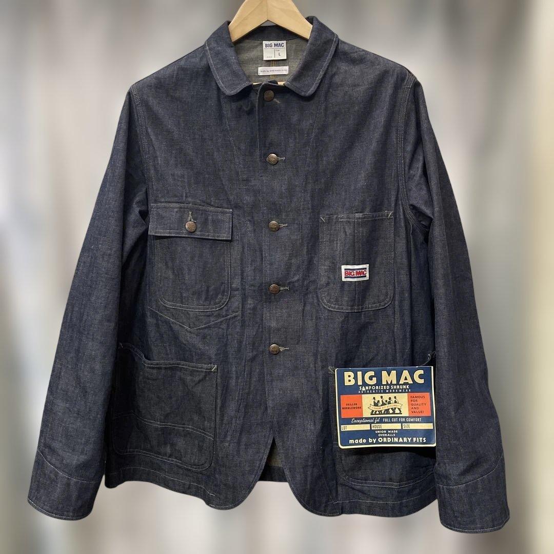 BIG MAC デニムカバーオール　Lサイズ