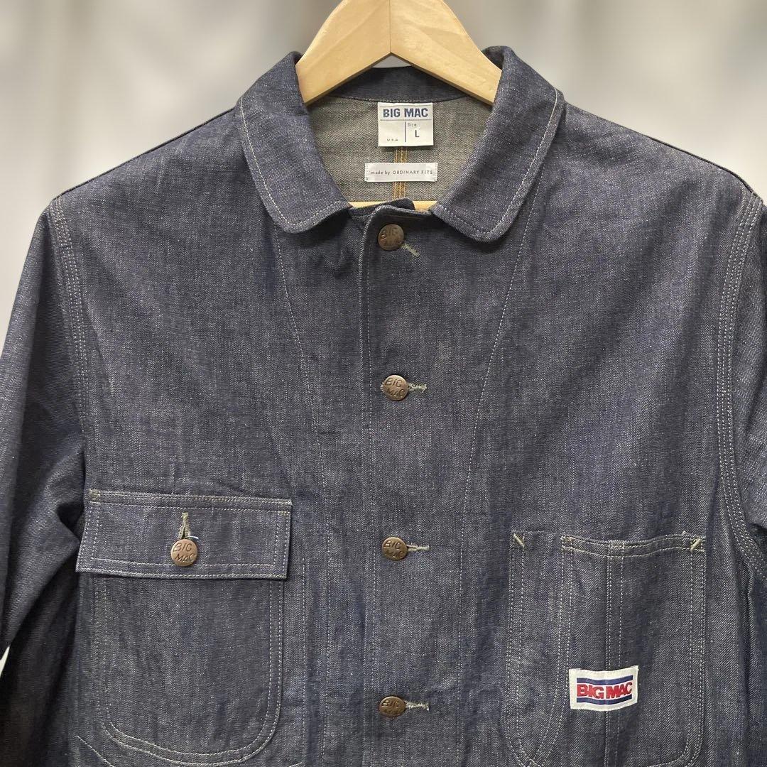 BIG MAC デニムカバーオール　Lサイズ