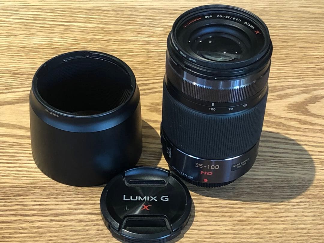 【最終値下げ】パナソニックLUMIX G 35-100mm F2.8 望遠ズーム