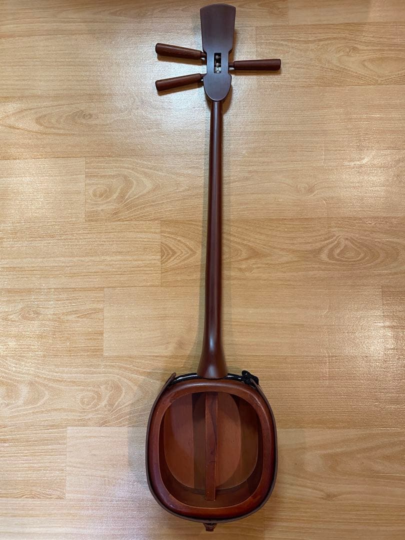 三線 【ウッド三線】 ASOVIVA (布ケース付き)