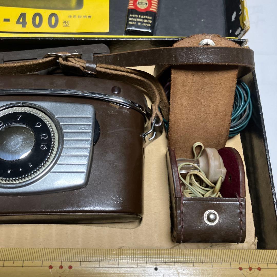 ｂｏｎ　カメラ型　電池真空管　ラジオ