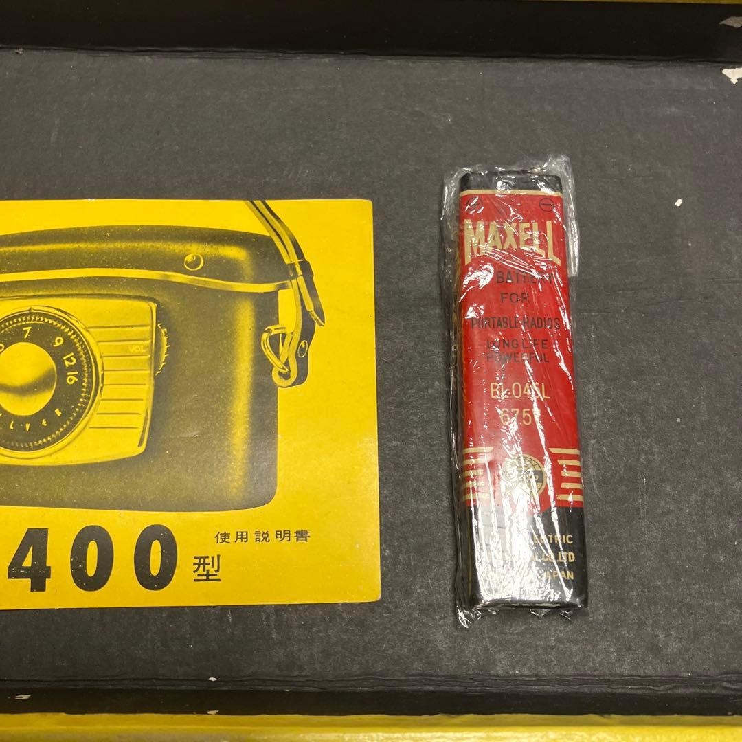 ｂｏｎ　カメラ型　電池真空管　ラジオ