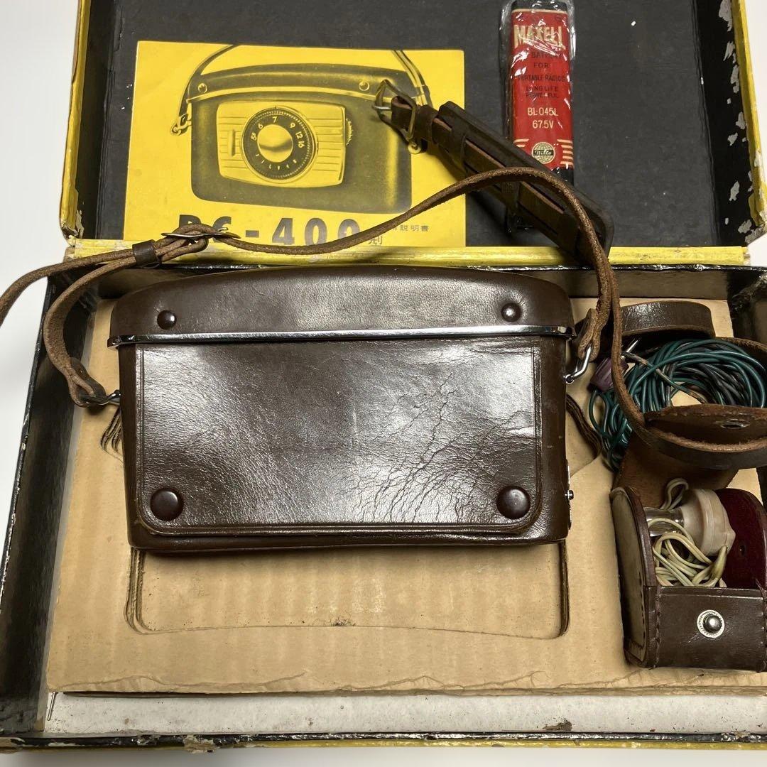 ｂｏｎ　カメラ型　電池真空管　ラジオ