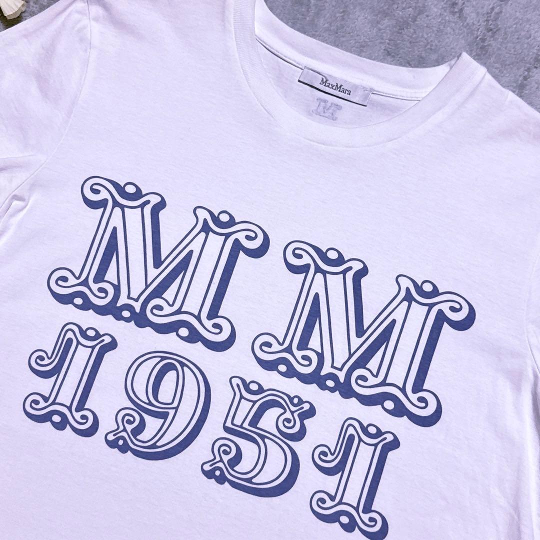 【極美品】Max Mara 半袖 カットソー Tシャツ 1951 Lサイズ