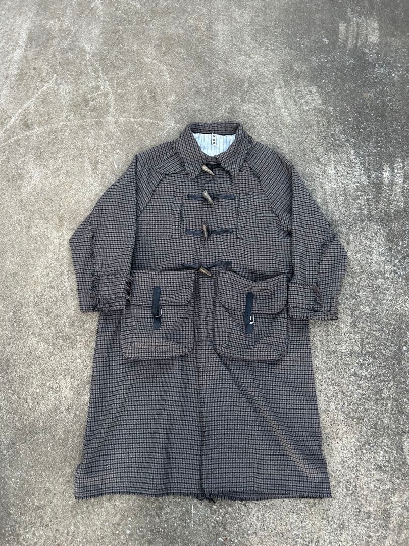 ジャケット・アウター KOOI 22aw cut off pocket coat