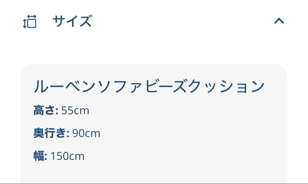 lounge Pug ルーベンソファビーズクッション