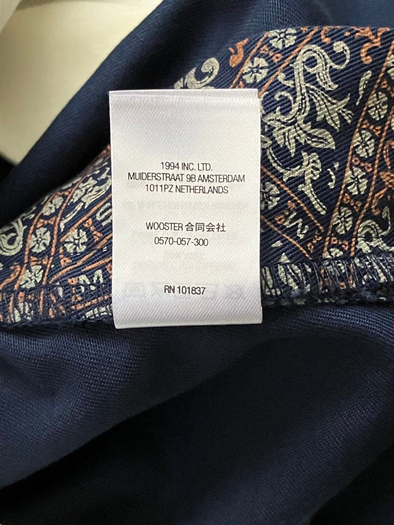 パンツ Supreme Work Pant 21AW Navy Floral Cards