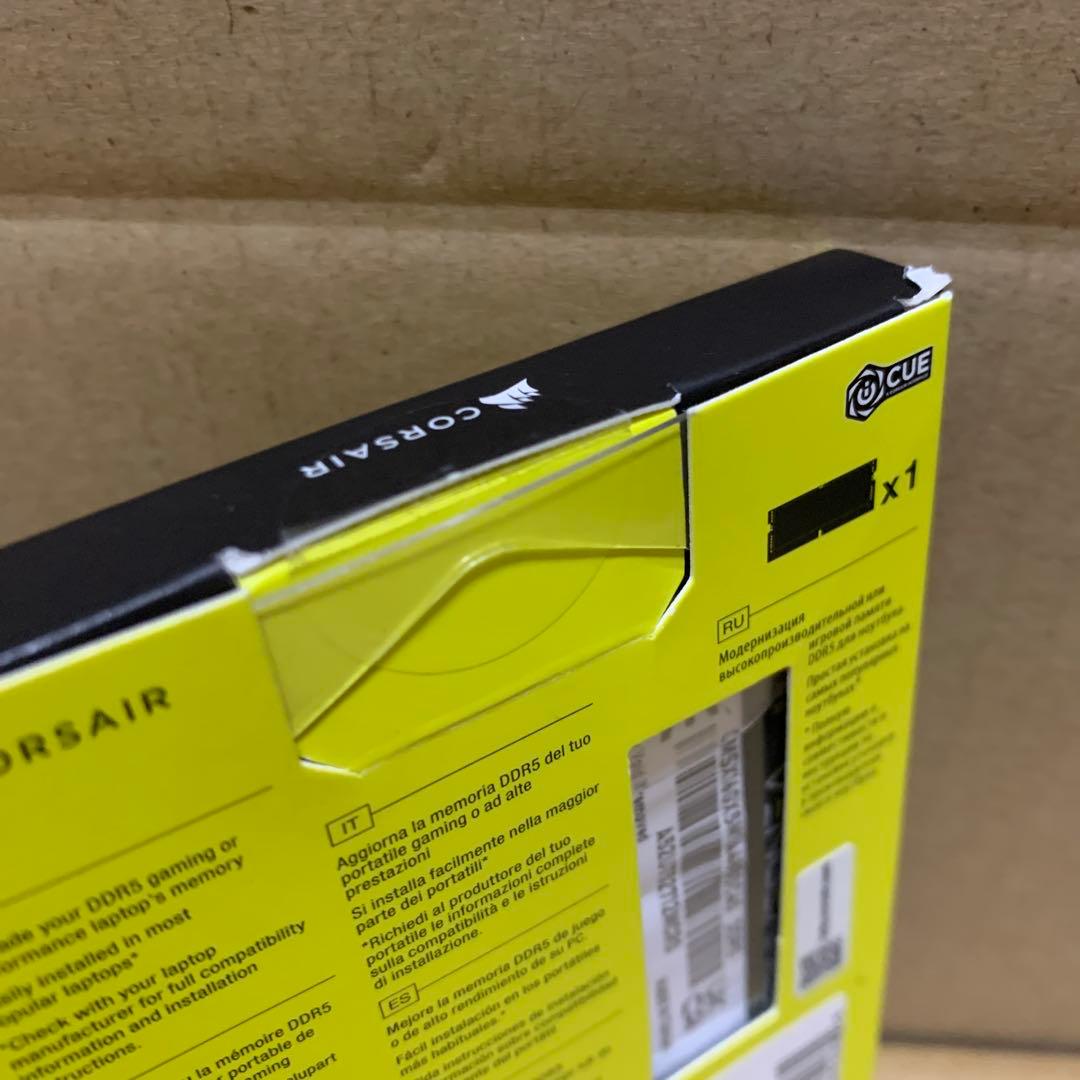 新品　CORSAIR DDR5-4800MHz ノートPC用 DDR5 16GB