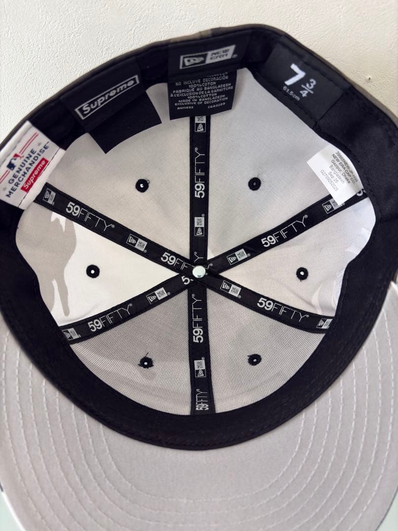 【25FW】Supreme MLB ヤンキース スノーカモ 7 3/4 Size