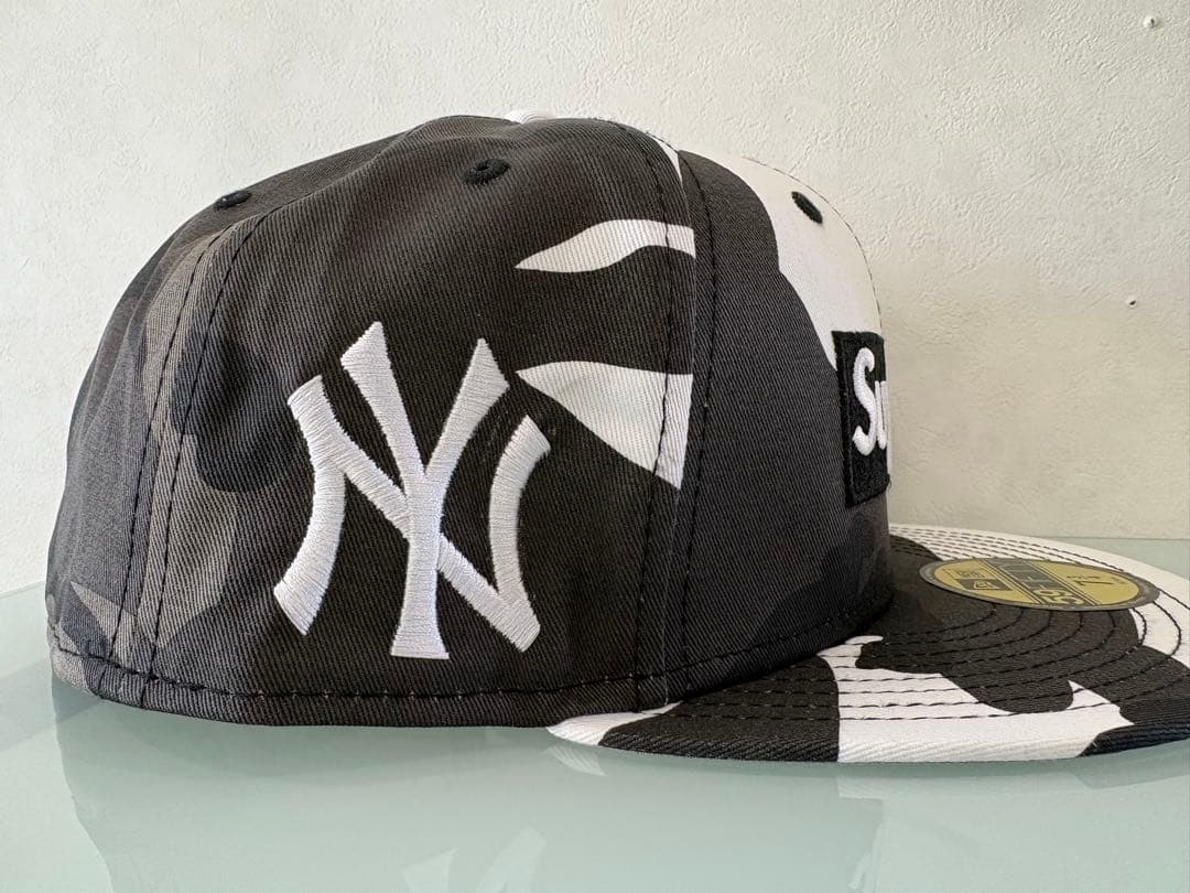【25FW】Supreme MLB ヤンキース スノーカモ 7 3/4 Size
